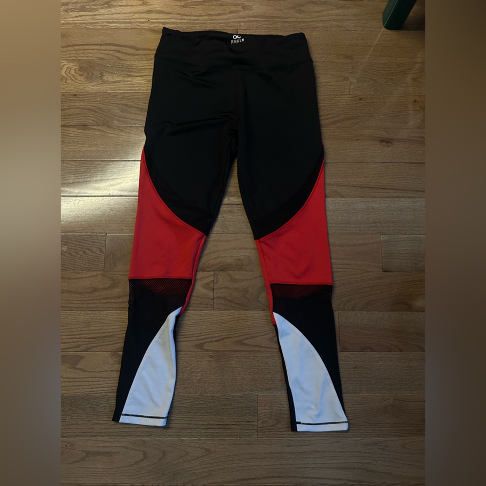 Black and Red Athletic Bottoms